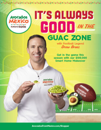 Drew Brees and Avocados from Mexico Giveaway